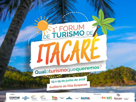 RBA presente no 1º Fórum de Turismo de Itacaré. Confira!