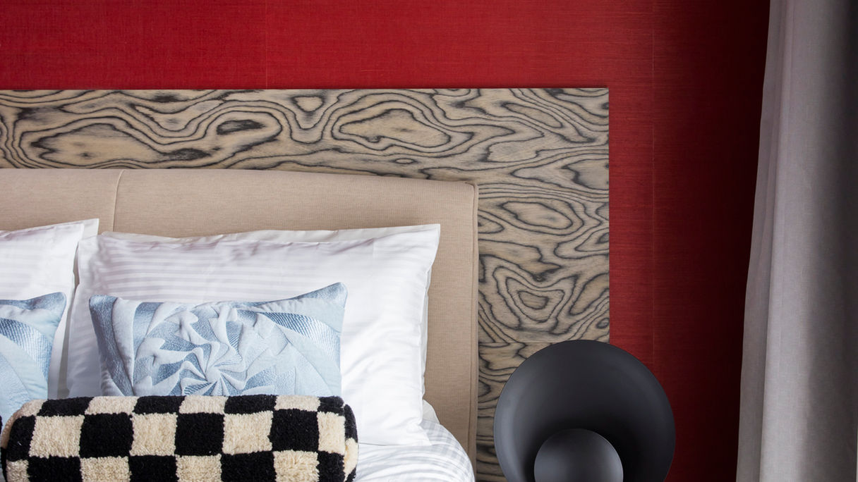Bedroom interior design by Charlotte Beevor Studio.