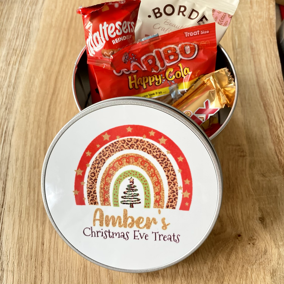 Thumbnail: Rainbow Christmas Eve Treats Tin