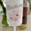 Thumbnail: Pink Floral Wine Glass