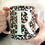 Thumbnail: Rose Gold Leopard Print Initial Mug
