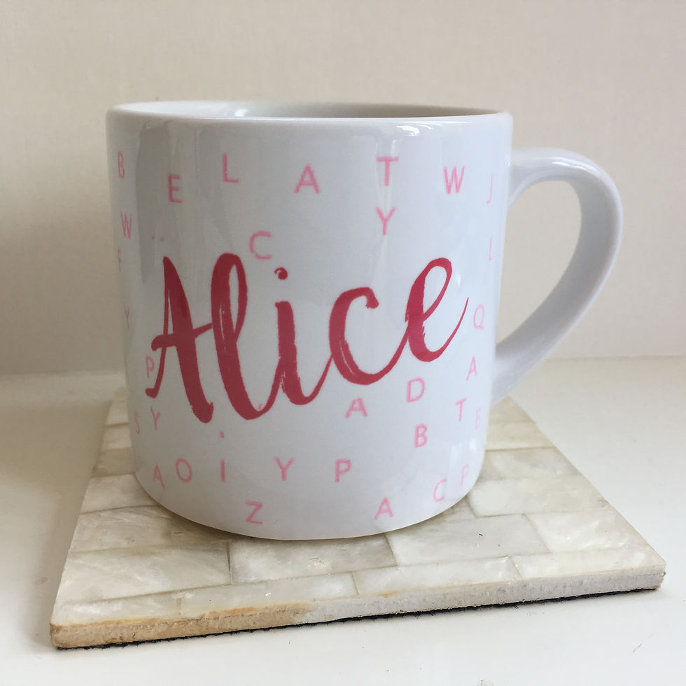 Thumbnail: Personalised Kid's Alphabet Mug