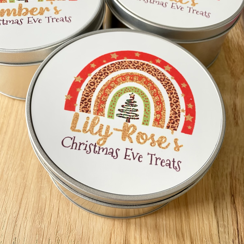Thumbnail: Rainbow Christmas Eve Treats Tin