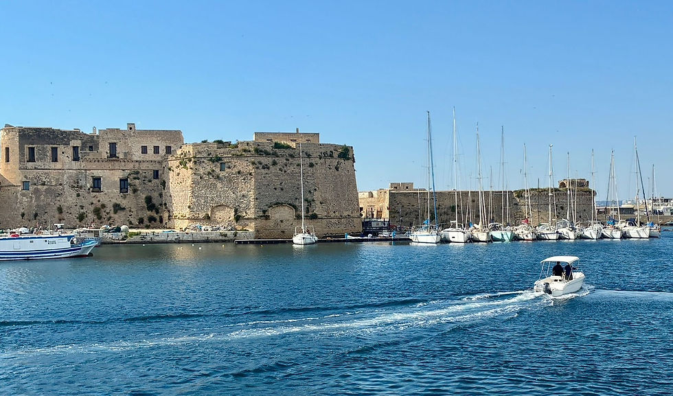 Gallipolli castle and harbour