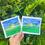 Thumbnail: Textured hand painted card