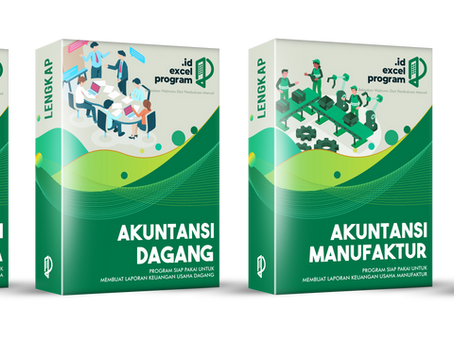 PANDUAN MEMBUAT CONTOH LAPORAN KEUANGAN PERUSAHAAN JASA DENGAN APLIKASI EXCEL