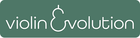 Violin Evolution main logo green background
