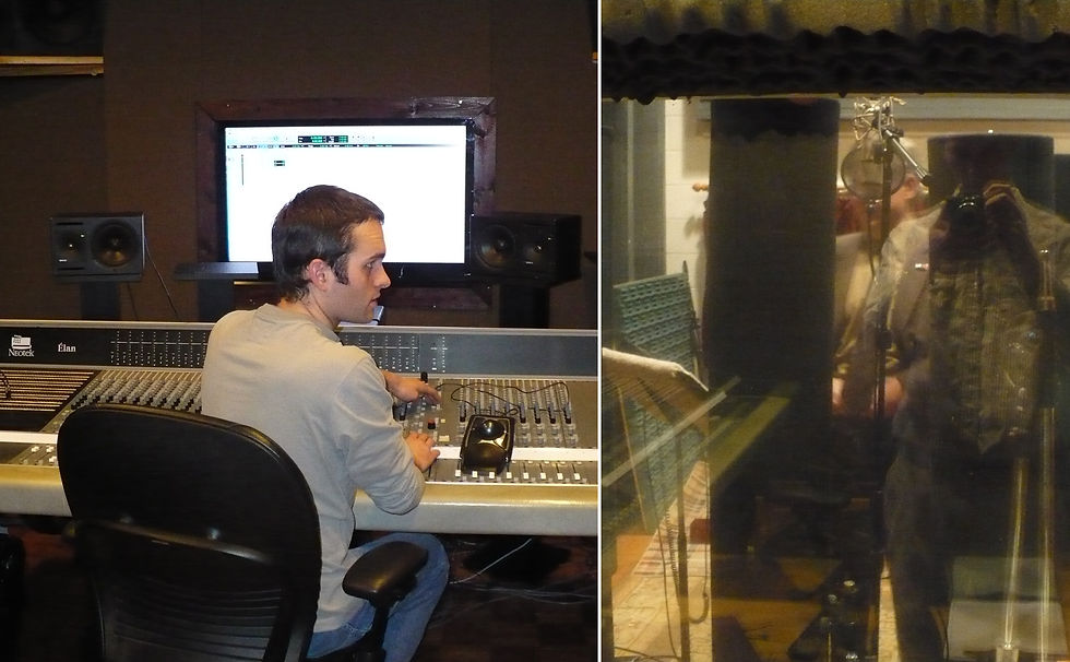 recording session
