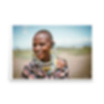 Maasai Smile - Museum-Quality Poster