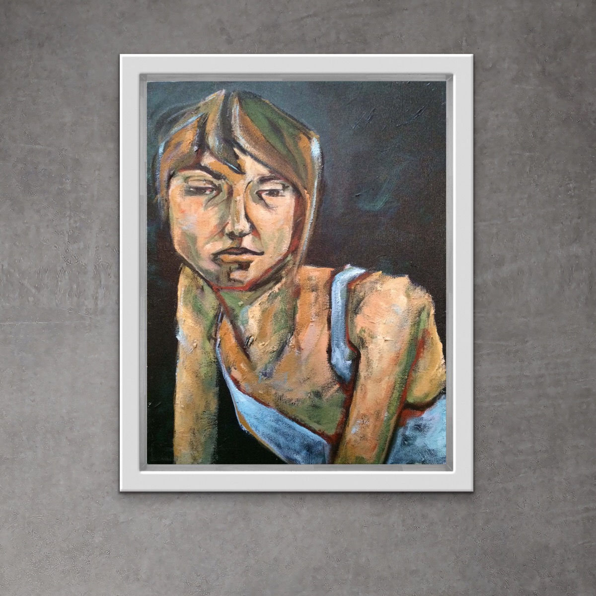 Un retrato en la tristeza