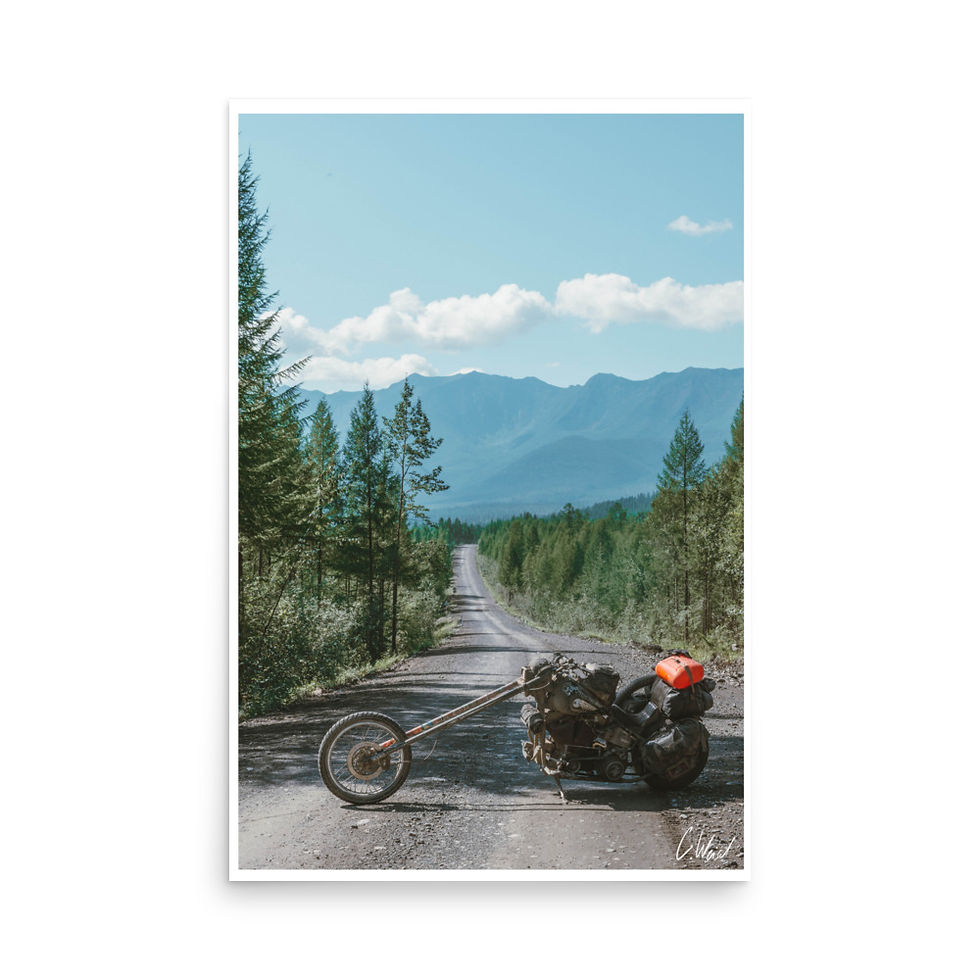 Thumbnail: Road of Bones - Museum-Quality Poster