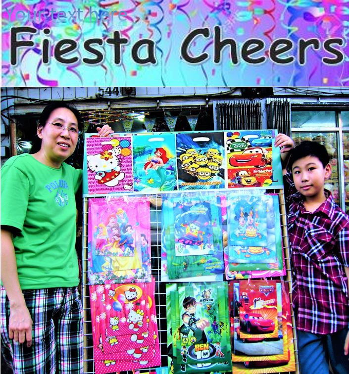 Fiesta Cheers Party Store Cabanatuan - Birthday Gift Bag, Loot Bag
