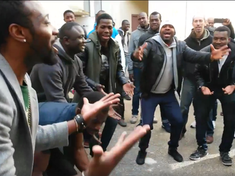 Soutien au 83 personnes expulsés à St-Denis