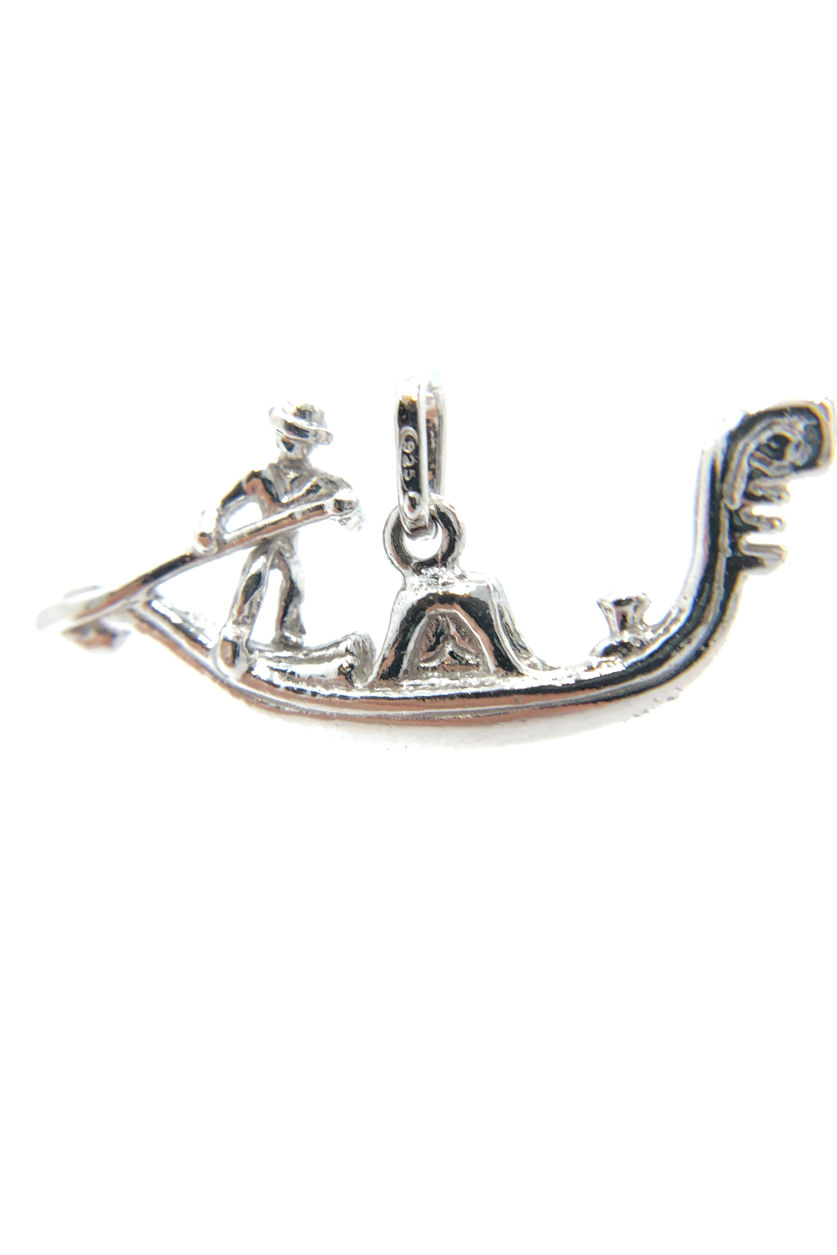 Charm Gondola grande in argento 925