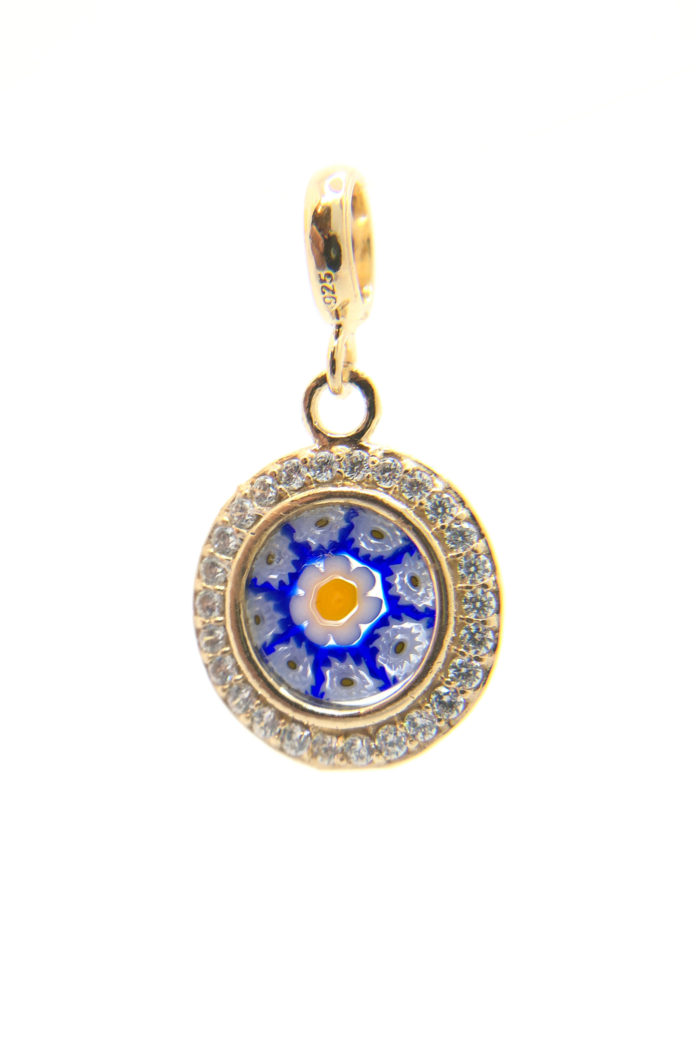 Charms Murrina piccola, originale  con cornice preziosa