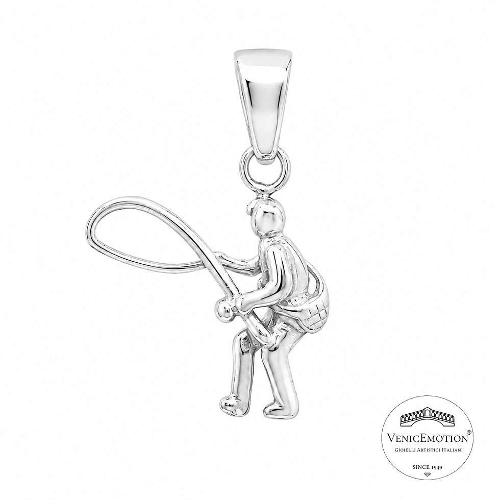 Ciondolo Pescatore  Argento 925, png