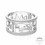 Miniaturbild: Anello Skyline Veneziano in Argento 925, png