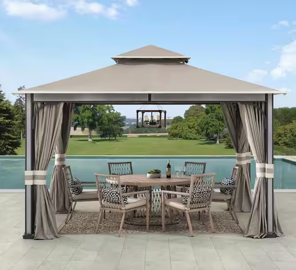Summercove Roberts 11 X 13 2-tier Gazebo service image