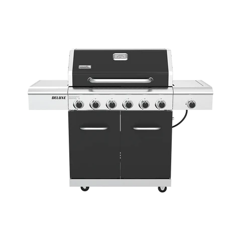 Deluxe 6-burner Gas Grill In Black service image
