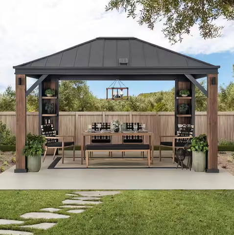 Elmgrove 12 X 14 Hardtop Gazebo service image