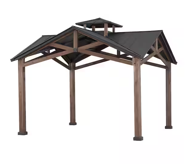 Bella 125 X 125 Cedar Framed Gazebo service image