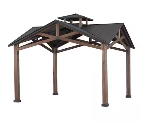 Bella 125 X 125 Cedar Framed Gazebo service image