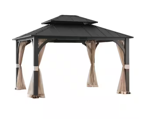 13 X 15 Churchill Hard Top Gazebo With Netting service image