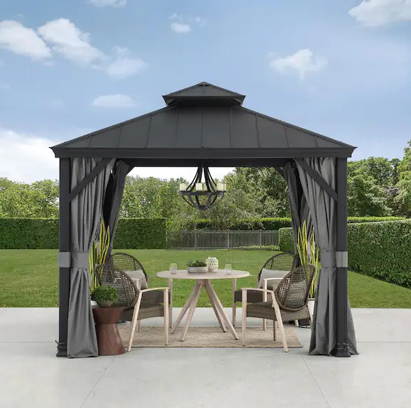 Summercove 10 X 10 Hardtop Outdoor Patio Aluminum Frame service image