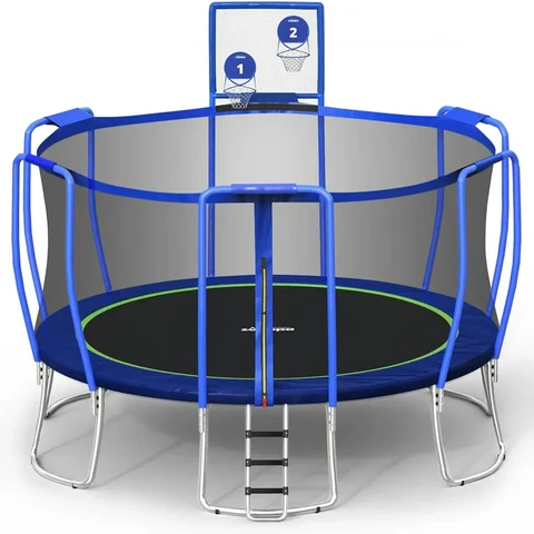 Round Upgraded Trampoline service image