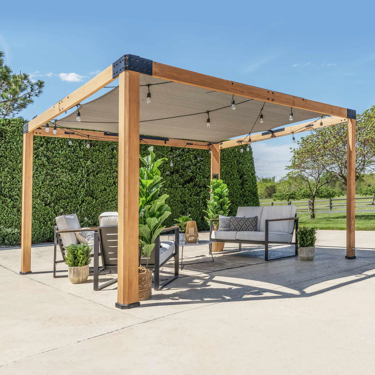 12 X 10 Brendan Sail Shade Pergola service image