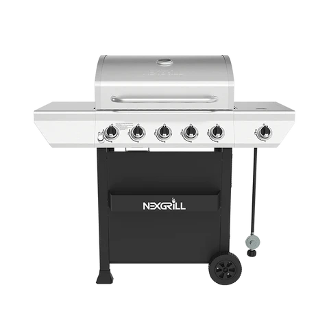 5-burner Grill With Stainless Steel Side Burner service image