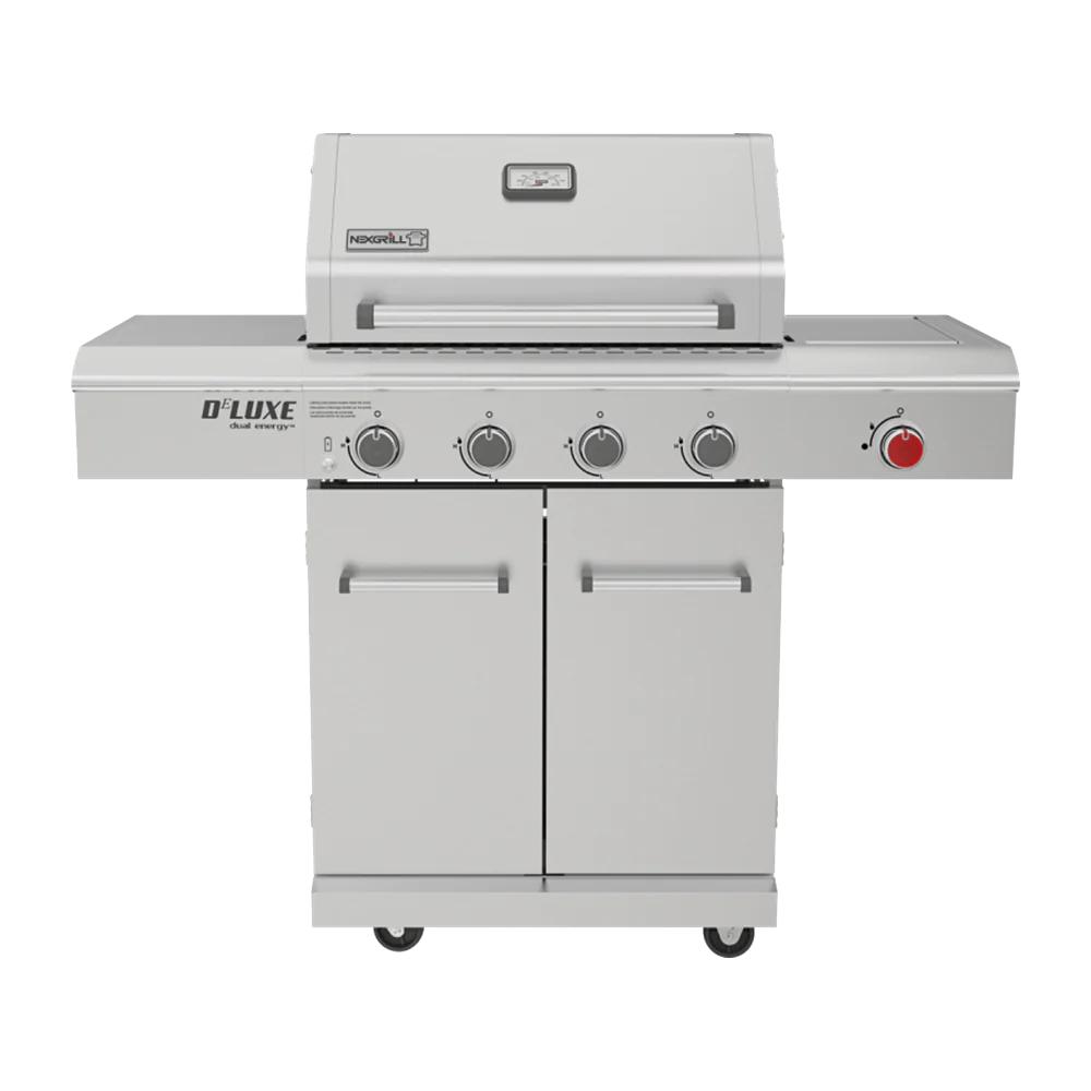 Deluxe 4-burner Gas Grill In Black service image
