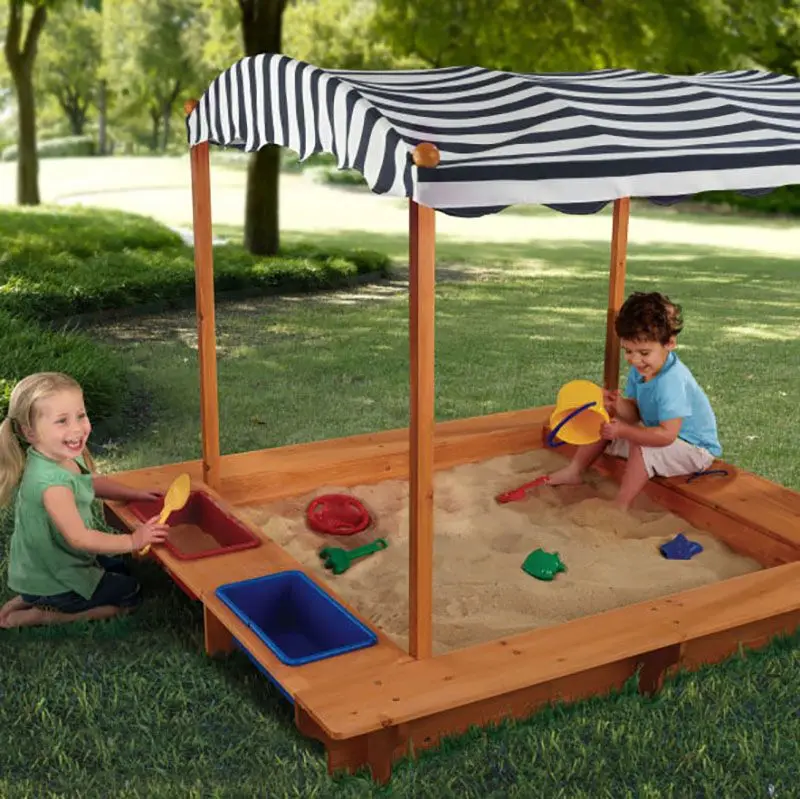 Outdoor Sandbox With Canopy service image