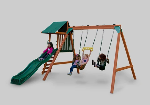Basic Swing Set With Slide service image