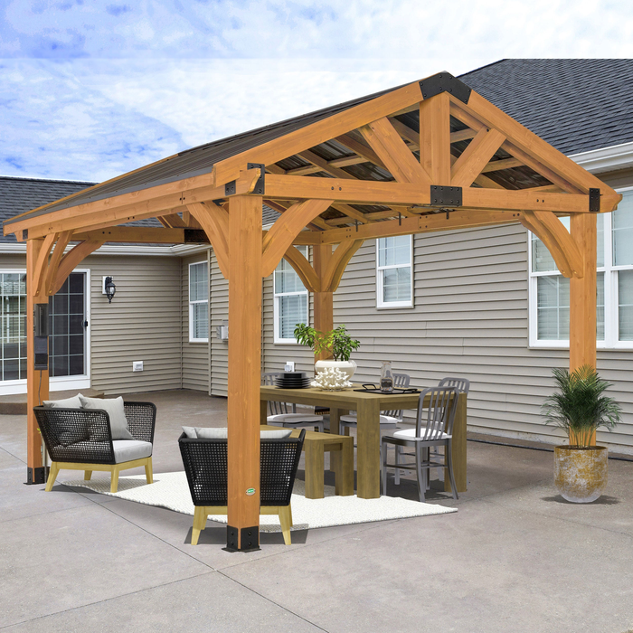 12x12 Arlington Gazebo With Electric service image