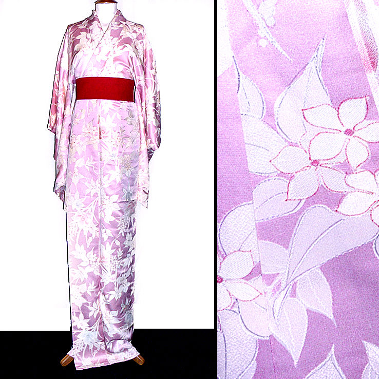 Thumbnail: Gorgeous Pink Floral Kimono