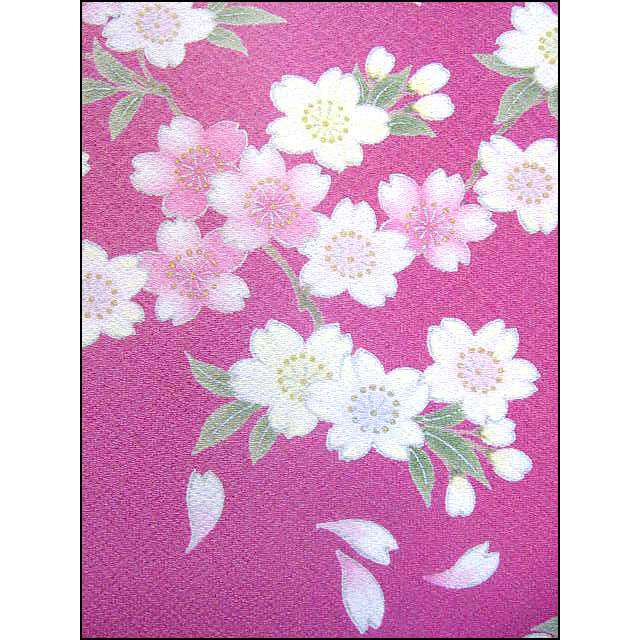 Thumbnail: Cherry Blossom Pink Ko Furisode