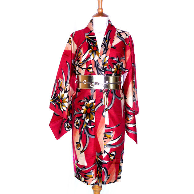 Thumbnail: Beautiful Long Meisen Haori
