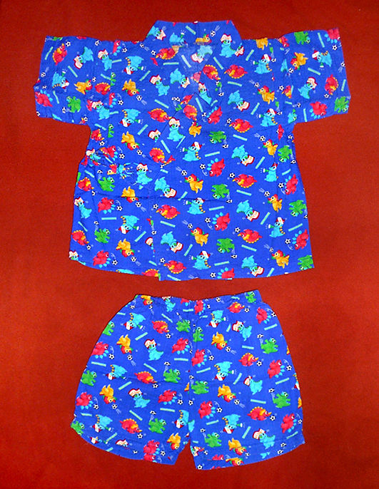 Thumbnail: Child's Dino Soccer Jinbei