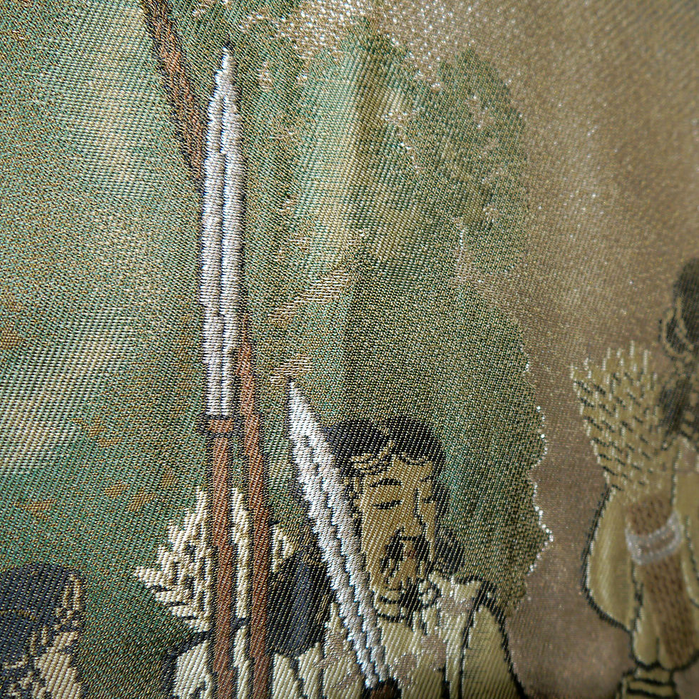 Thumbnail: Samurai Donsu Lining Montsuki Haori