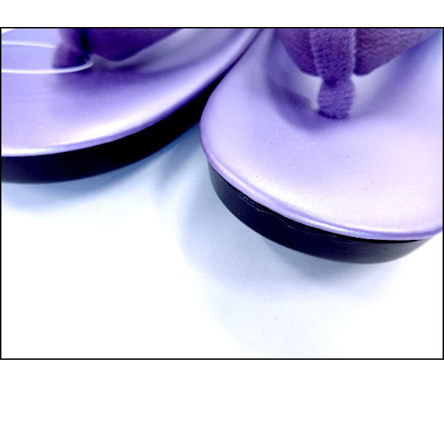 Thumbnail: Embroidered Roses Purple Zori