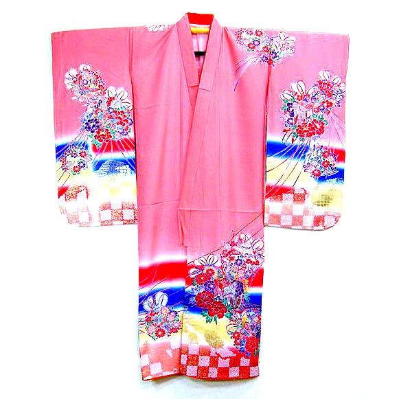Thumbnail: Flowers Pink Kimono