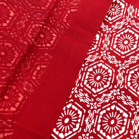 Thumbnail: Hexagon Design Long Furoshiki - Boxed