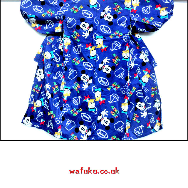 Thumbnail: Mickey Mouse Blue Kimono