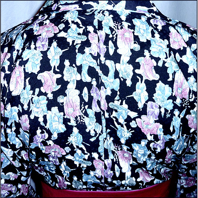 Thumbnail: Kyoto Scene Hoari Kimono Jacket 8
