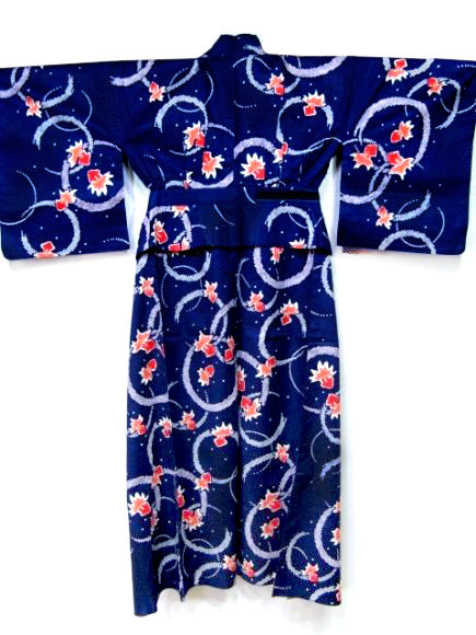 Thumbnail: Fantailed Koi Yukata Kimono