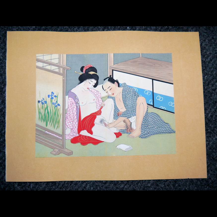 Thumbnail: Shunga Erotic Art Painting 8