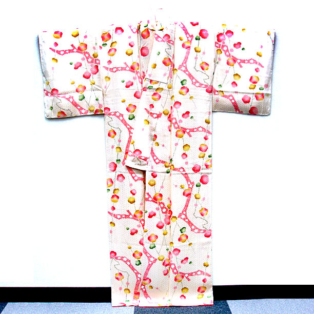 Thumbnail: Floral Cream Kimono