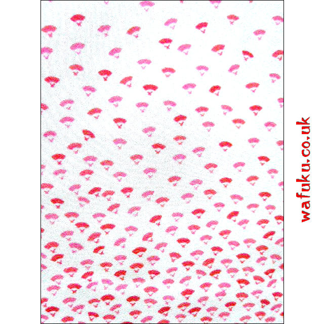 Thumbnail: Tiny Pink Fans Japanese Kimono - Wafuku 3