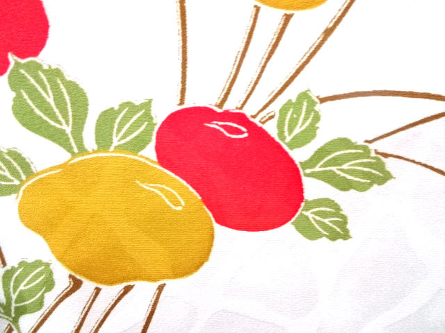 Thumbnail: Pretty Plump Chrysanthemums Haori Kimono Jacket on wafuku.co.uk - 8